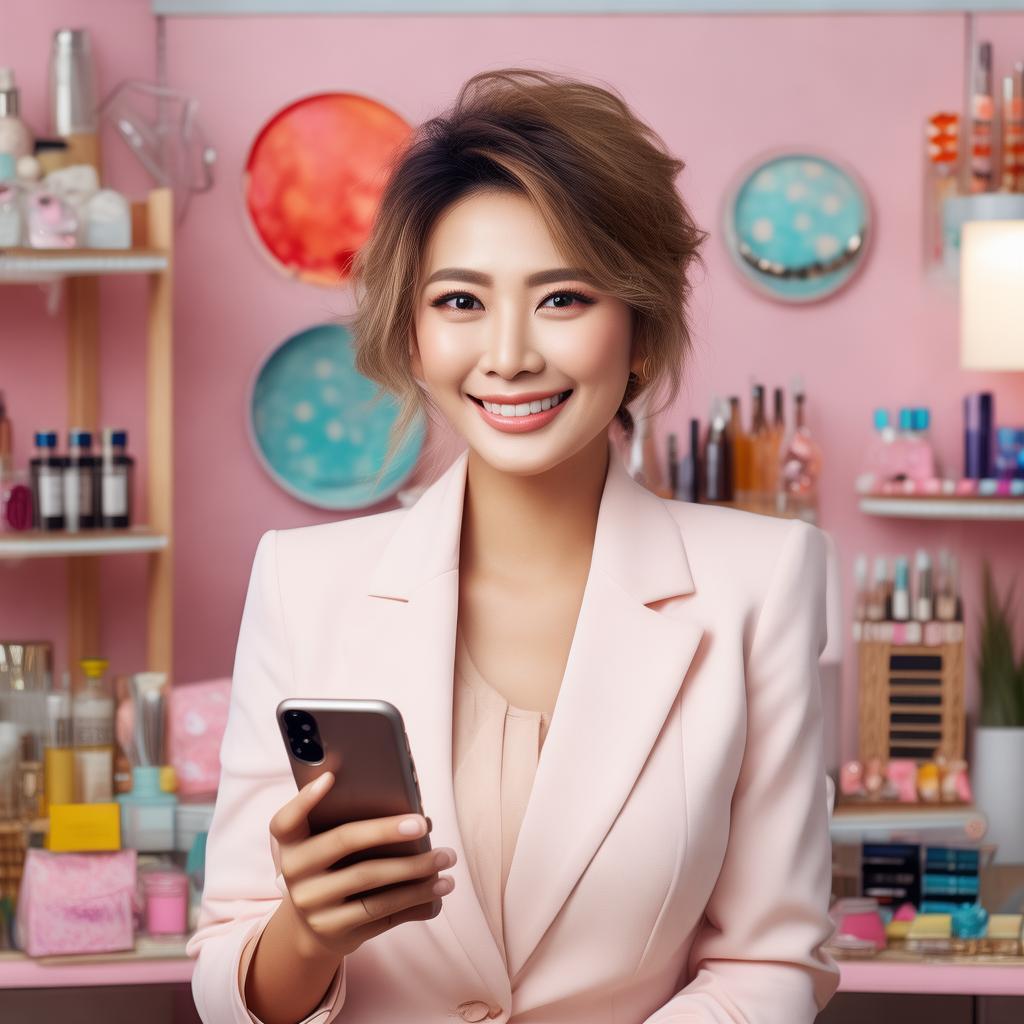 美业宝妈抖音自我介绍