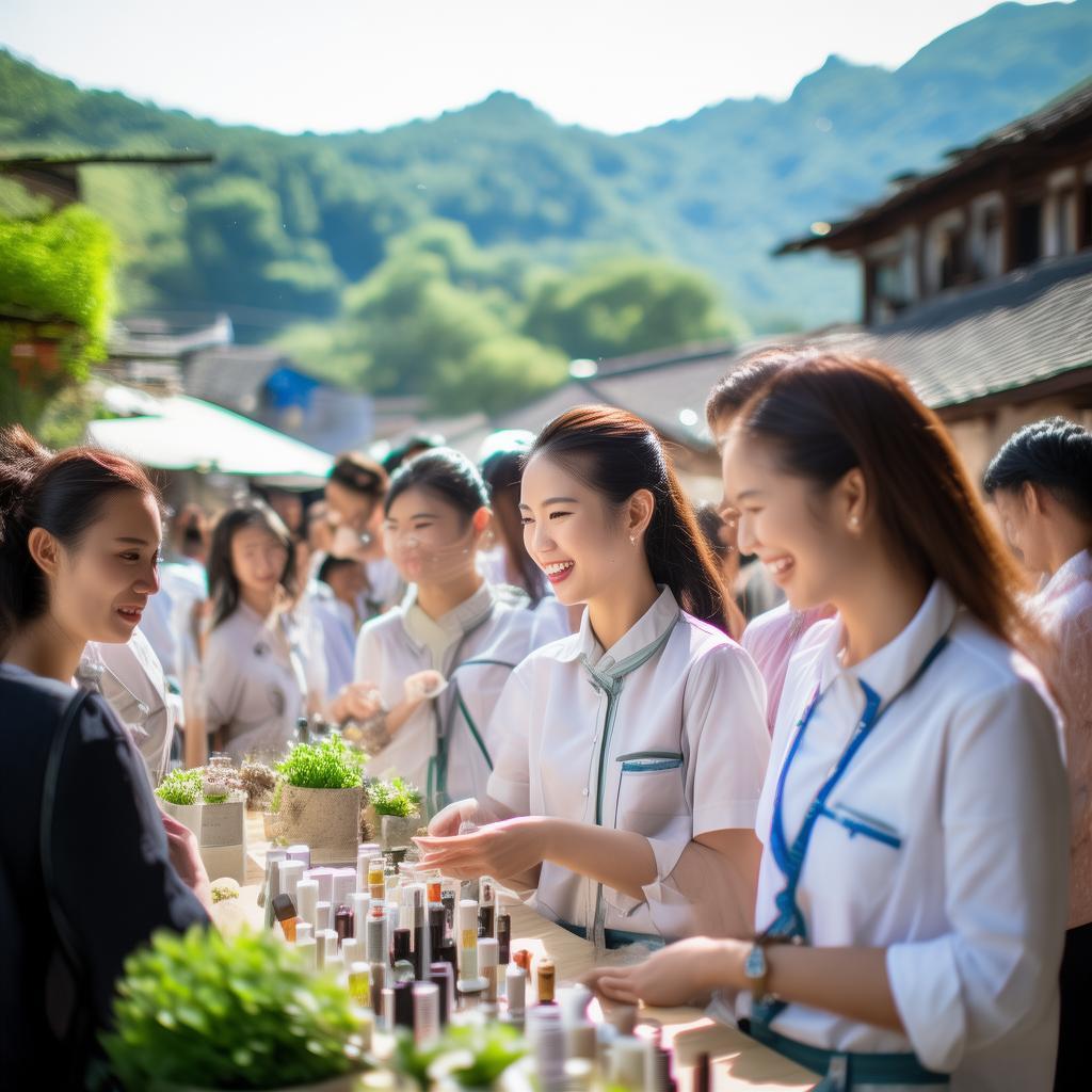 贵州美业护肤地推拓客团队